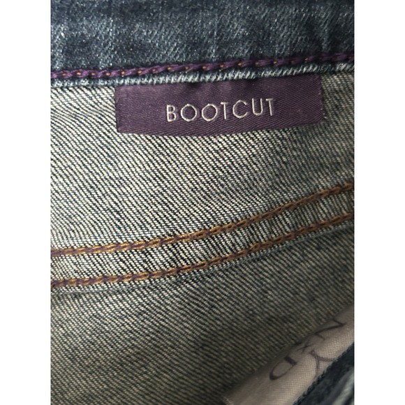 Women's Nydj Bootcut Denim Jeans Med Wash Size 4P Pants Made In USA - Picture 4 of 6